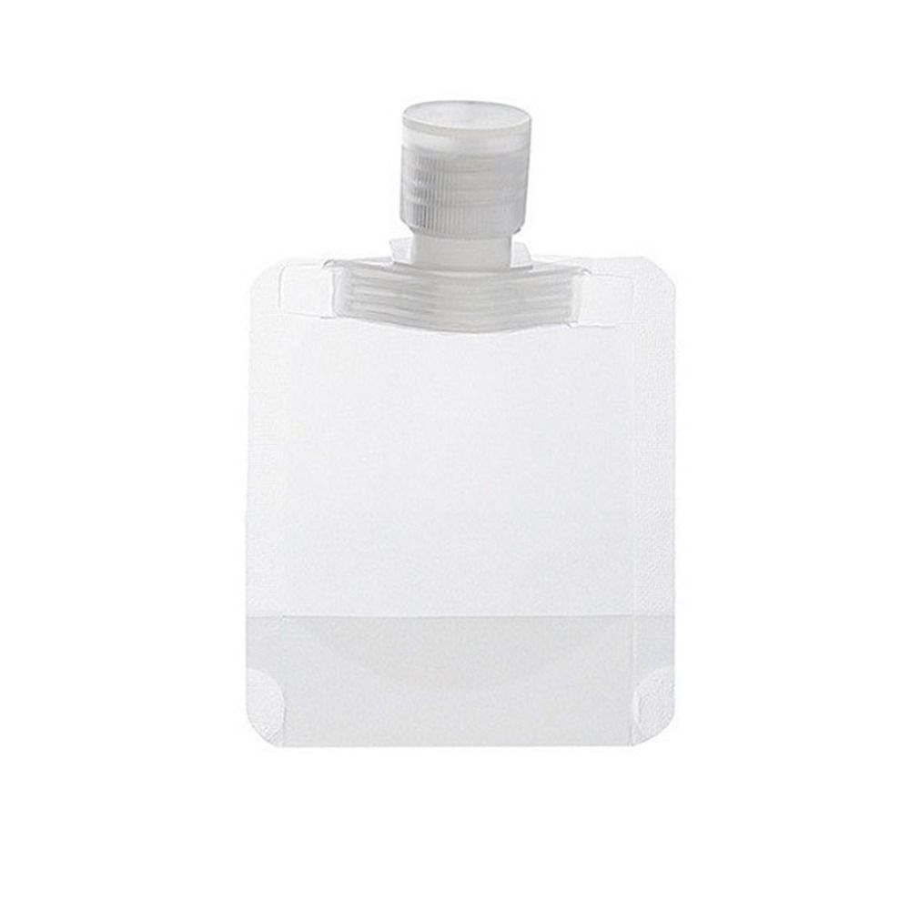 

Пакет Стенд Ап Пауч для носика Пакувальний пакет для макіяжу Пляшки для багаторазового використання Роздільний пакет Портативний дорожній мішок M