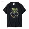 Jungle Rot Band Music Tour Black  Cotton T Shirt Vintage Washed Stretched Fashion Stylish Streetwear Casual Comfortable Unisex