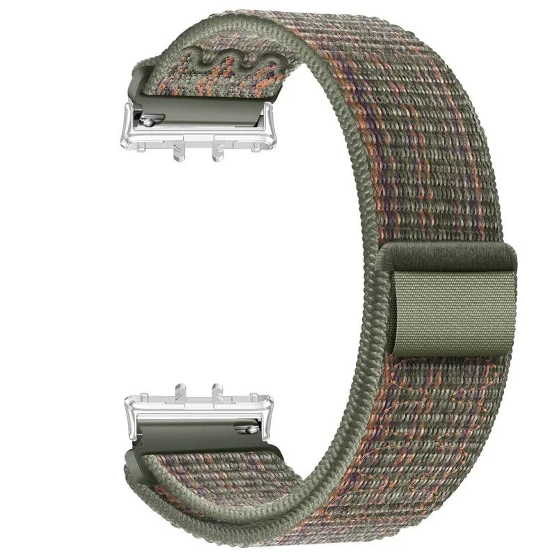 Nylon Loop Strap for Samsung Galaxy Fit 3 Adjustable Elastic Bracelet Watchband for iWatch Samsung Galaxy Fit3 Band Accessories