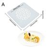 Antihaft Backform mit Druck Einfache Entformung Handwaschbar Manuelle Entformung DIY Dessert Dekoration