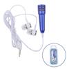 Mini Microphone 3.5Mm Portable Karaoke Mic All-In-One Earphone Stereo Wired Headphone In-Ear Headset Phone Singing Artifact