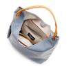 FIRANO Women's Round Curved Tote Bag (with Pass Case) 403105 Greige