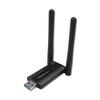 Karta Sieciowa Qoltec Bezprzewodowy Adapter USB DUAL WiFi 2 X 2dBi | Standard AC | USB 3.0 | 1200Mbps