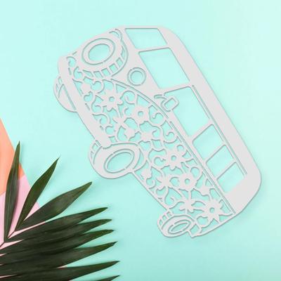 Cutting Die Bus Shape Creative Carbon Steel DIY Wide Application Embossing
