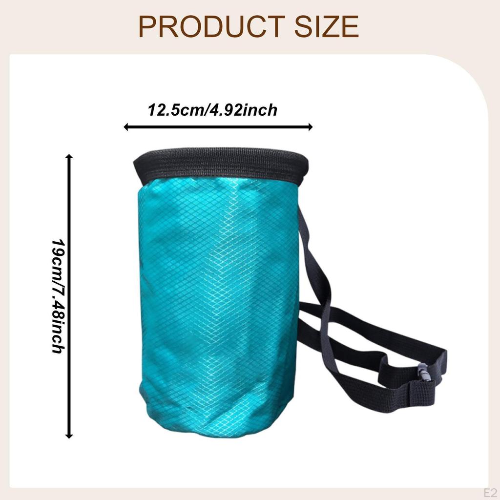 Nylon Chalk Bag, Gift Idea for Climbing Equipment, Bouldering Bucket Gyms And