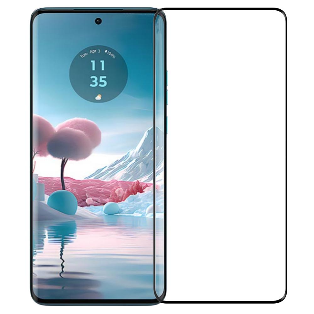 PINWUYO For Motorola Edge 40 Neo 5G Screen Protector Tempered Glass 3D Hot Bending Film