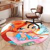 Winx Club Printed Round Rug Carpet Chair Rug Area Rug Entryway Doormats,for Office Chair Living Room Bedroom Kitchen Room.