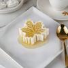 Lotus Rose Ginkgo Leaf Silicone Mold DIY Mousse Cake Chocolate Pudding Mold Non-Stick Baking Pan for Candy Jelly