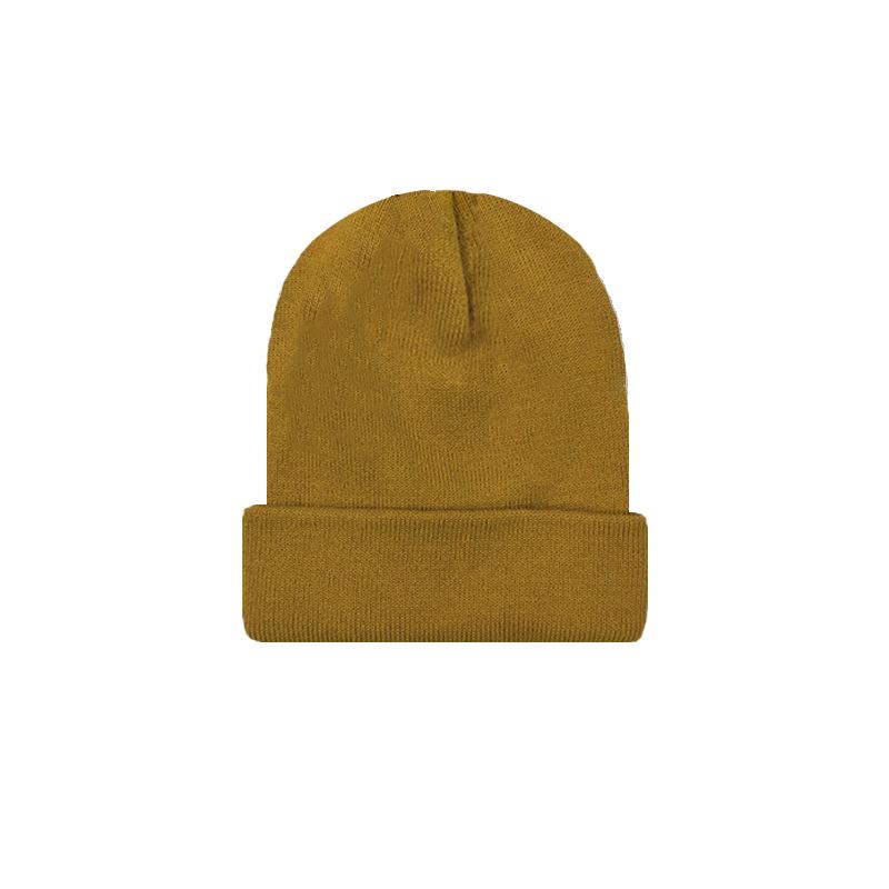 Japanese Style Multi-Color Embroidered Wool Hat with Ear Protection