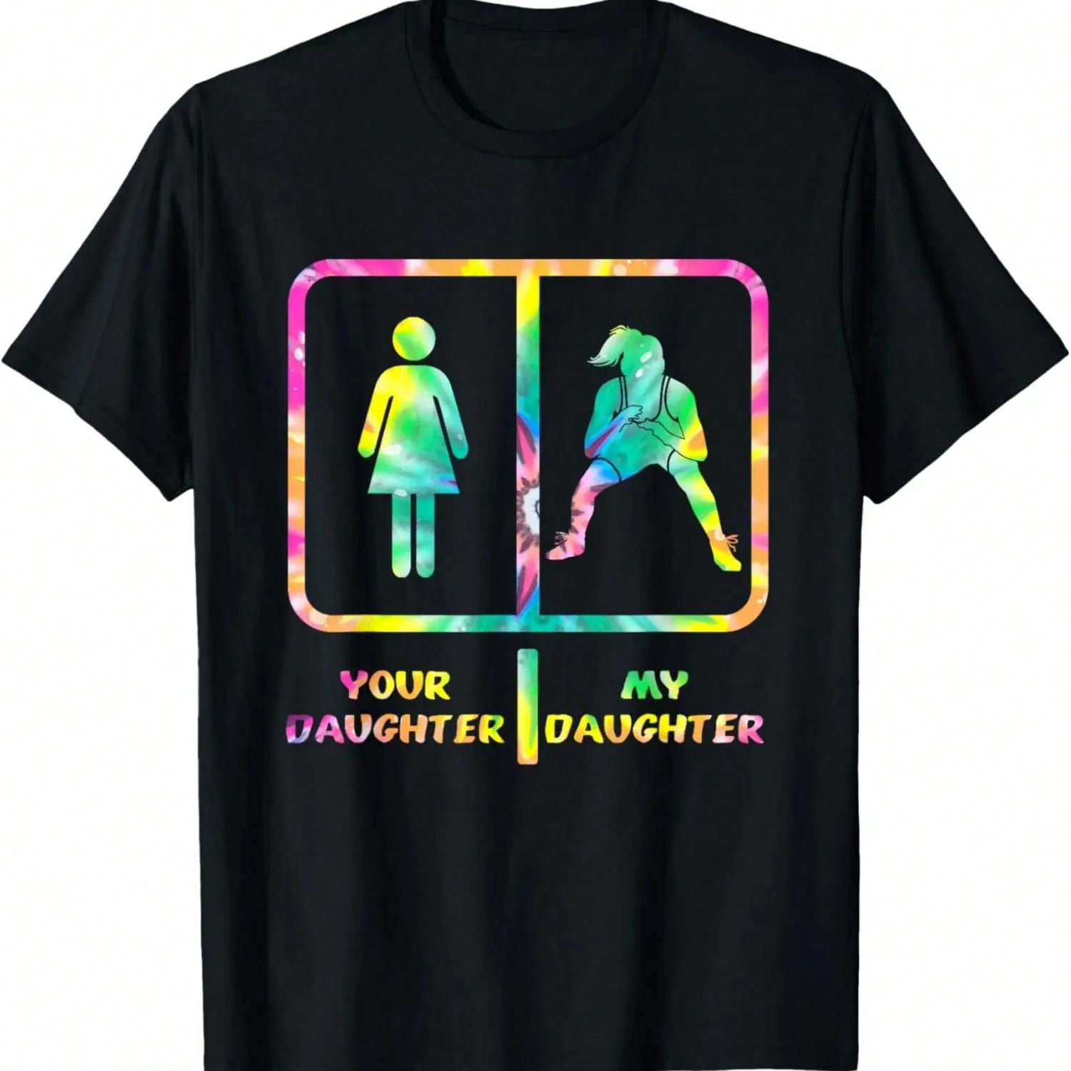 Loud And Proud Wrestling Sister Siblings Wrestling Wrestler T-Shirt S разноцветный