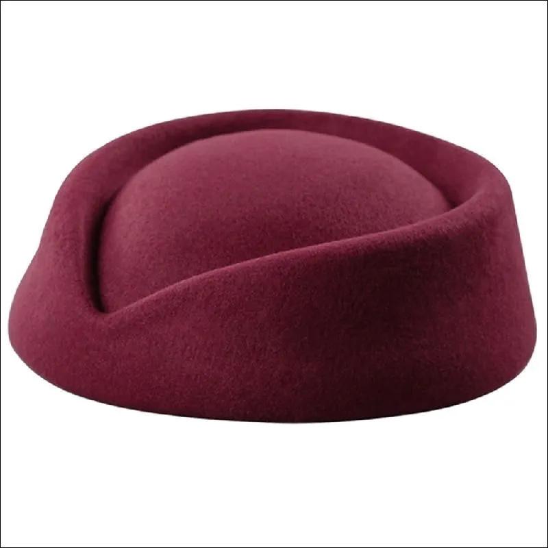 Stewardess Hat Aviation Hat Woolen Hat