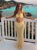 Womens Boho Maxi Kaftan Dress V Neck Batwing Sleeve Loose Beach Cover Up Metallic Print Summer Vacation K256