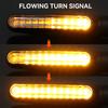 2/4PCS Motorcycle Turn Signals Light 12V LED Tail Flasher Flowing Water Blinker Motorcycle Flashing Lights