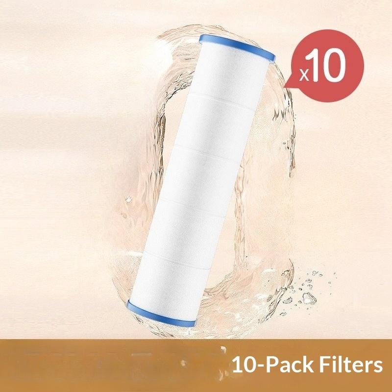 Filtered High Pressure Shower Head Travel Portable Bathing Shower ABS Plastic Hotel Travel Shower Head Skin-beautify With Filte