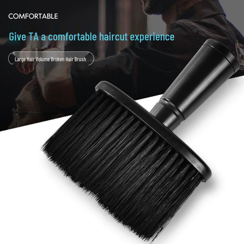 Children's Soft Bristle Hair Brush and Duster for Hair Clippings
