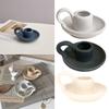 Nordic Style Art Candle Holder Ceramic Candlestick Home Decoration Candlestick Home Decorative Candles Wedding Centerpiece Gift