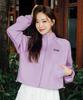 Helingbon Women'S Zip-Up Rash Guard Loose Fit Crop Beachwear Top (3 Colors) / Ri382W