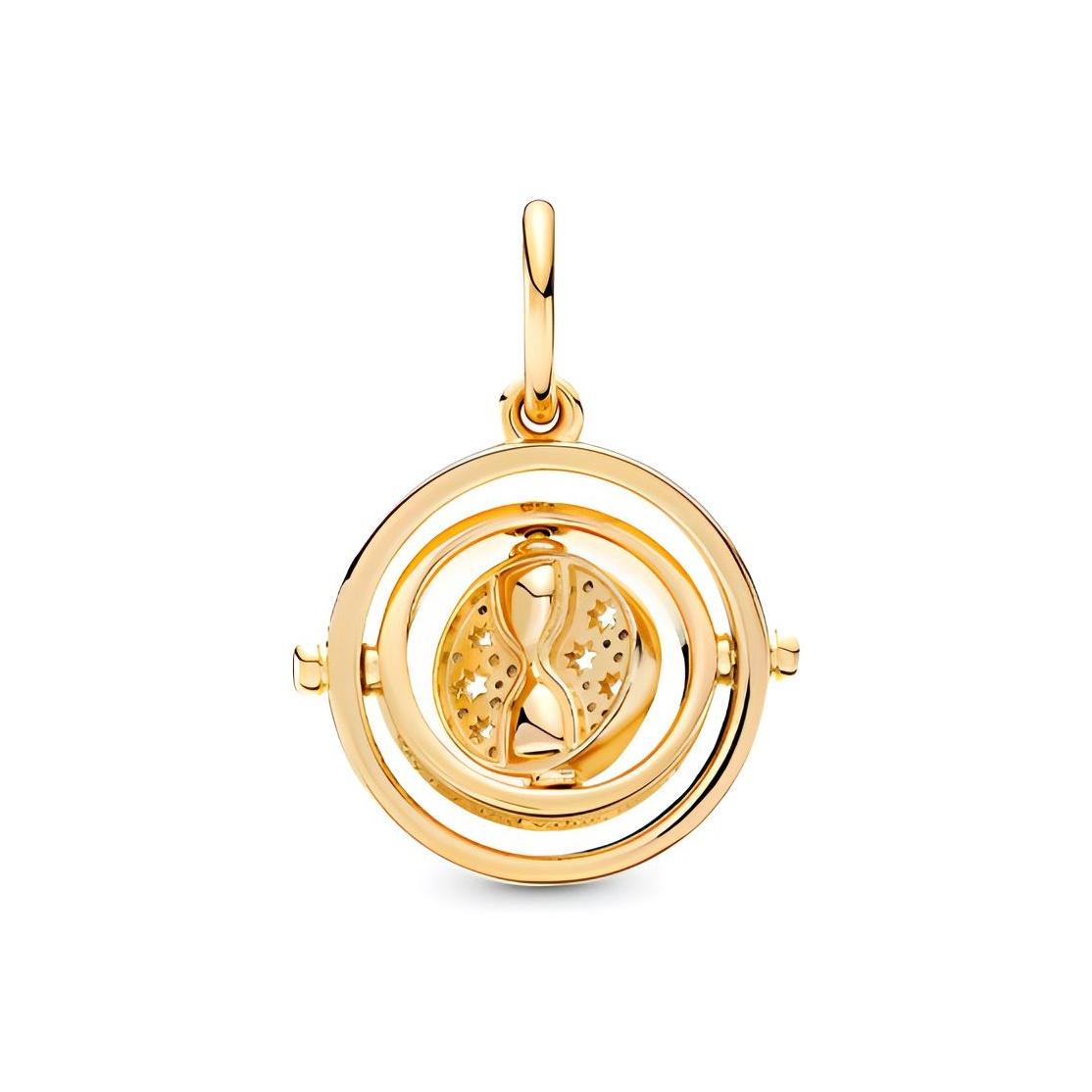 Pandora Harry Potter Series Time Turner Pendant Unisex pendant Metallic 369174C00 Shopping Bag