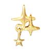 New Fashion Pink Heart Butterfly Starfish Bow 3D Crystal Charm Beads Accessories DIY Making Ring Necklace Bracelet Shiny Jewelry