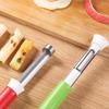 2-in-1-Apfelkernentferner, Teleskop-Obstentkerner aus Edelstahl, Apfelentkernungswerkzeug, Apfelkernentferner für die Küche zu Hause