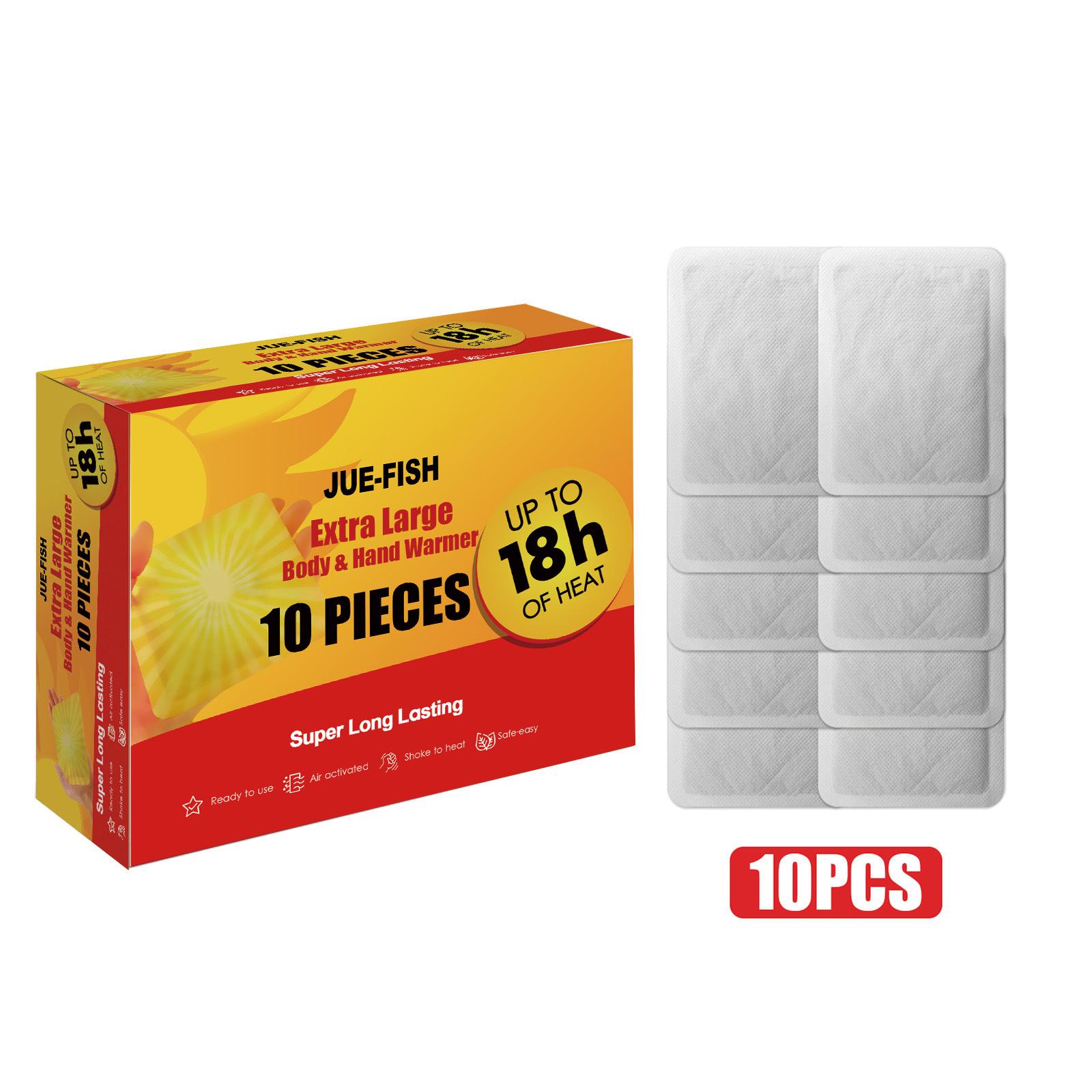 JUE FISH Warm & Gentle Heat Patch for All Seasons - Convenient, Comfortable, Portable