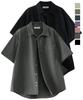 UNTAPPED STUDIO City Boy Oversized Pigment Short Sleeve Shirt 7 Colors (Type B)