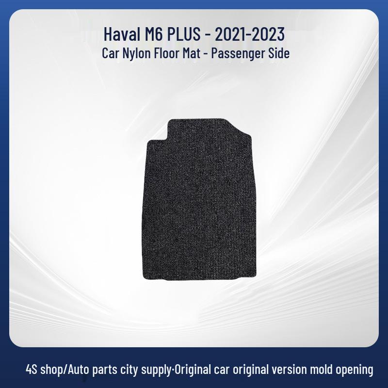 Nylon Full Coverage Black Floor Mats for Haval M6 PLUS 2021-2023 Models
