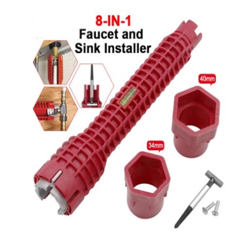 Buy 8in1 Sink Wrench Installation Nonslip Handle Doubleend Extra