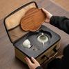 Su's Ru Ware Ceramic Portable Tea Set