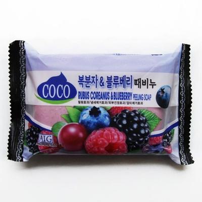 Sungwon Cosmetics Bokbunja Mėlynių Muilas, Kūno Muilas, 10 vnt.