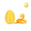3D Printed Snake Egg Creative Decompression Snake Mold Movable Rotatable Articulated Desktop Ornament Kid Toy 2025 New Year Gift