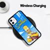 Simpsons-Funny Cartoon Phone Case For IPhone17 16 15 14 13 12 11  Pro Max 16/15/14Plus Wireless Charger Cover Funda
