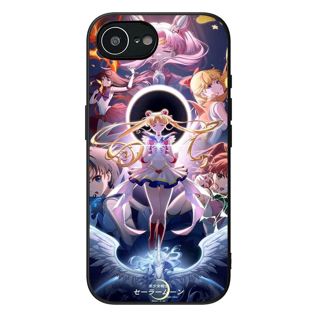 S-SailorS Anime Girl Moons Phone Case for Samsung Galaxy S25 Edge S24 S23 FE Plus Ultra A16 A15 A55 A57 5G Cover Casing