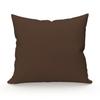 Pillowcase 63X63 Cm ZZZ Chocolate