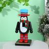 Practical Wood Nutcrackers with Elegant Designs Charm Christmas Soldiers for Festival Home Decoration Daily Use
