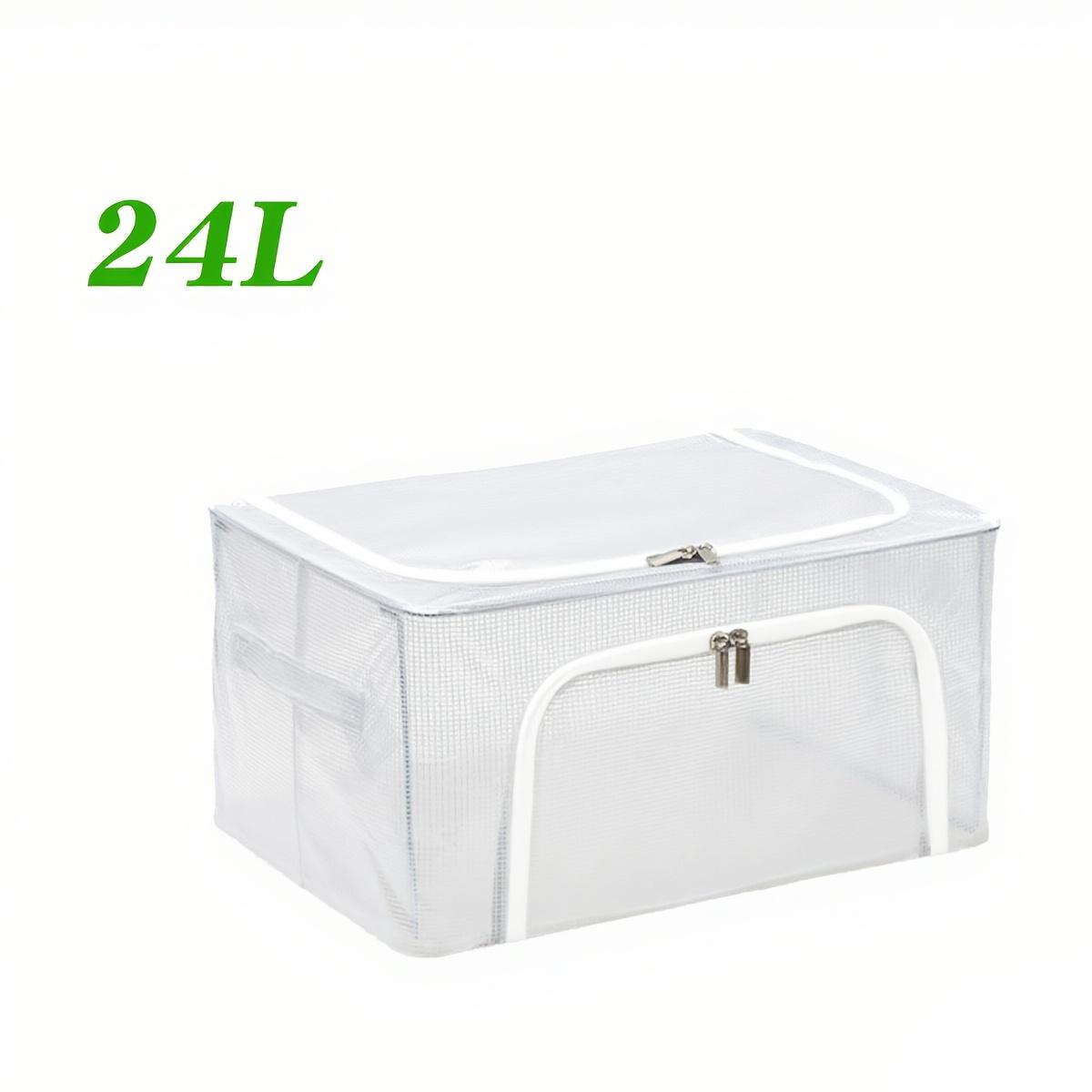 

Versatile Folding Clothes Storage Box - Durable Polyester, Space-Saving Organizer for Wardrobe & Dorm Cabinets,Storage Racks