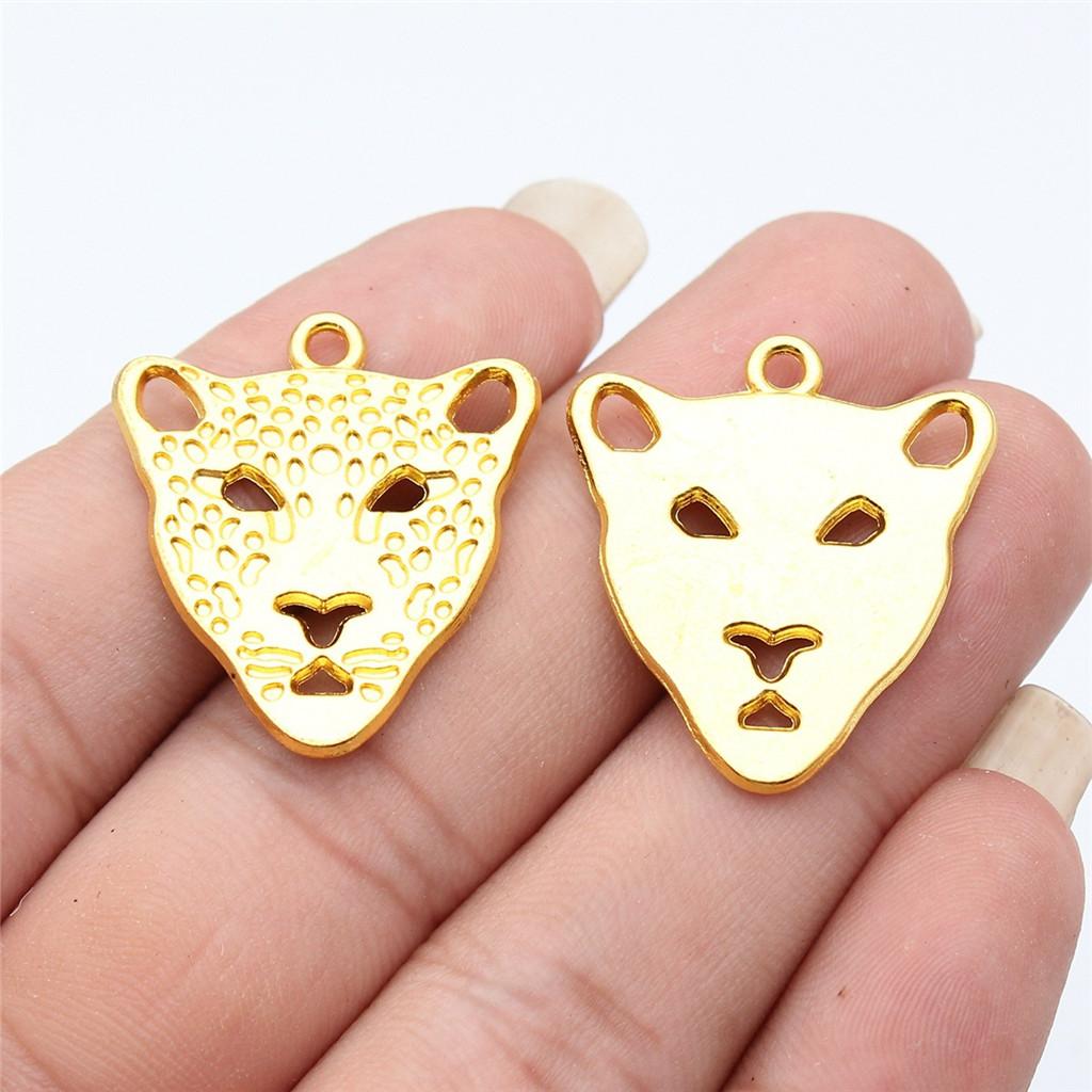 Charms Tiger Lion Wolf Pendants Kids' Jewelry Materials QC131