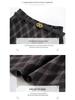 Women's High-Waist Woolen Plaid A-Line Skirt - Autumn/Winter 2025 Collection