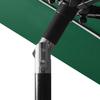 3 Layer Green Sun Umbrella with Aluminum Pole 3 M