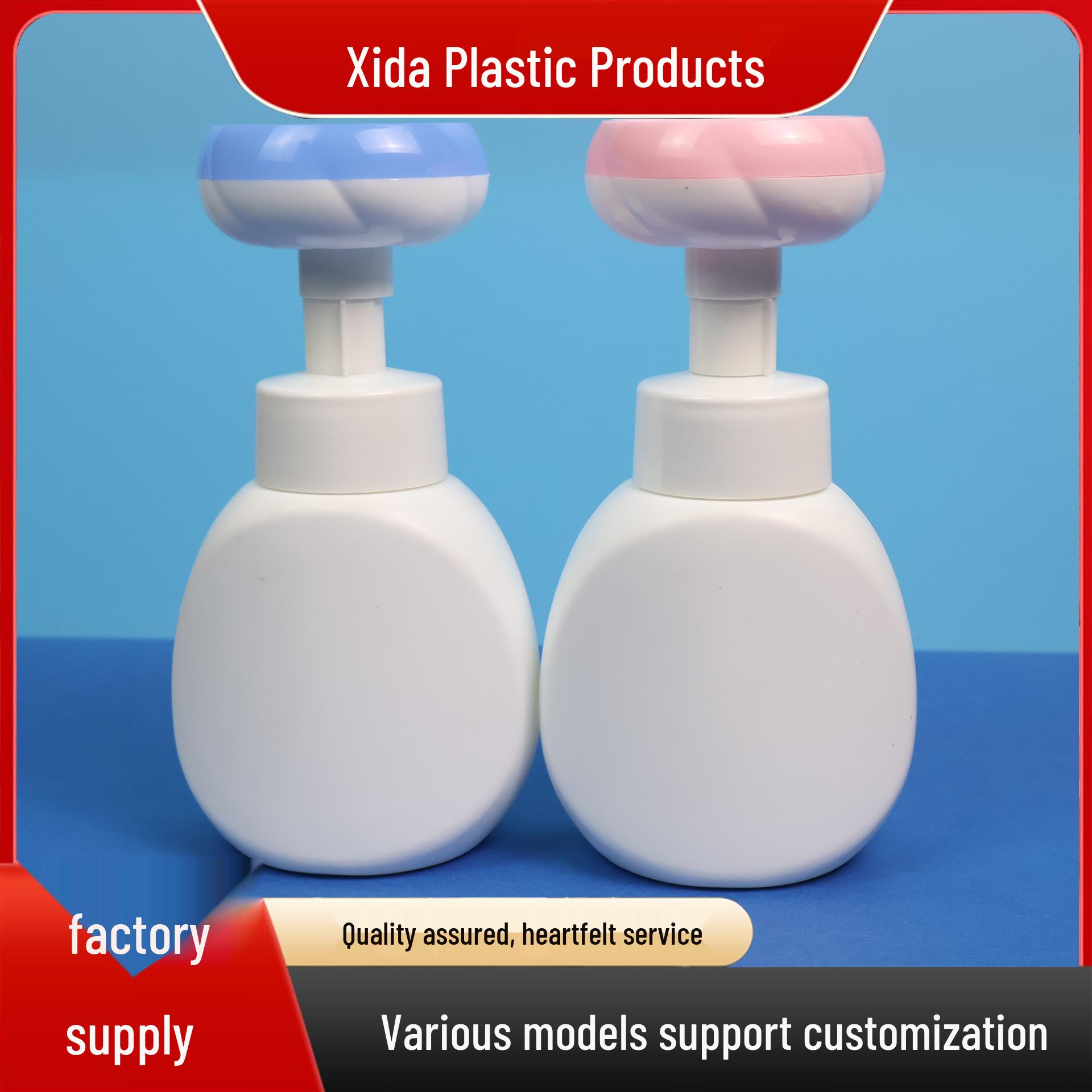 

300ml Children s Mousse Foam Hand Soap Bottle with Press-Type HDPE Plastic Packaging 300ml Nude Bottle with Cap