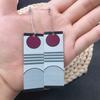 Demon Slayer: Kimetsu no Yaiba Tanjiro & Nezuko Acrylic Earrings - Trendy Anime Jewelry