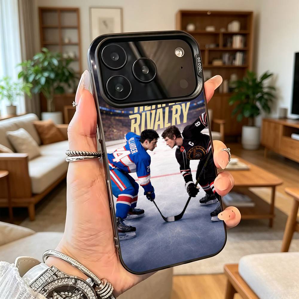 Ice H-Heated R-Rivalry Romance Phone Case For iPhone 17,16,15,14,13,12,11 Plus,Pro Max,XS,Colorful Silver Black Cover