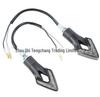 Universal Motorcycle LED Turn Signal Lights - Amber, 12V DC