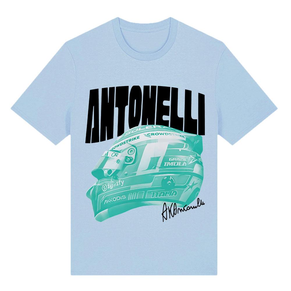 Kimi No.12 Antonelli Racing Driver T-shirt O-neck Summer Short Sleeve Mens Tshirts Unisex Streetwear Design Graphic Print Tees Anime Tops Band T-shirt