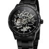 WINNER New Men Mechanical Watches Automatic Self-Wind Transparent Fashion Stainless Steel Wristwatch Skeleton Man Male Hour