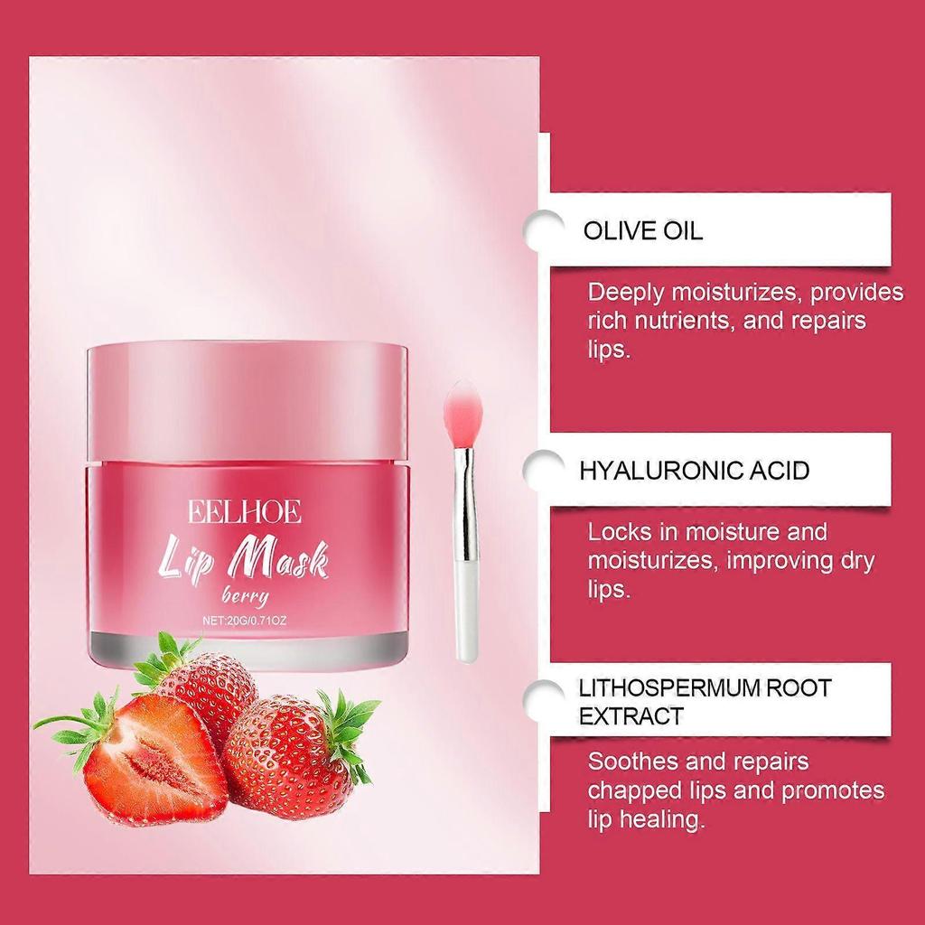 Eelhoe Moisturizing And Nourishing Sleep Lip Mask Cleanses Keratin, Moisturizes Dry Lips, And Hydrates And Moisturizes The Lips