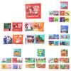 Baby Interactive Cloth Book Early Education Toy Animal Number Cognition Baby Cloth Book