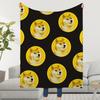 Blanket Throw Super Cosy Plush Living Room Sofa Cheems Doge Couch Funny Childish Birthday Gifts