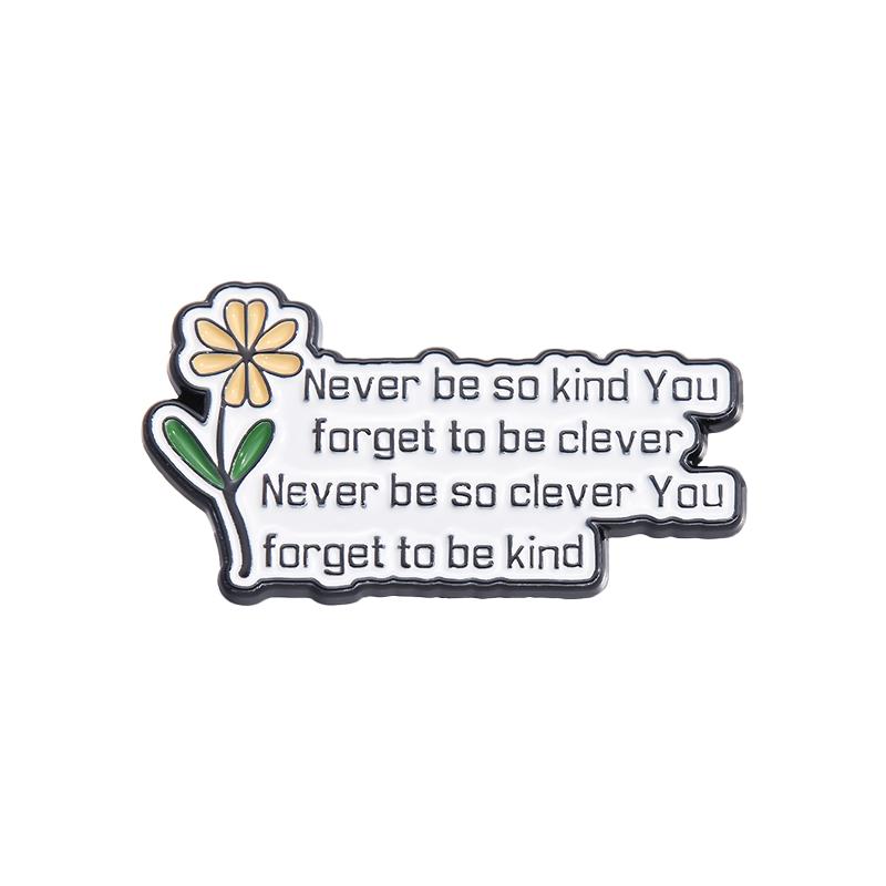 Quotes Enamel Pins Custom WE ARE NEVER GETTING BACK TOGETHER Brooches Lapel Badges Funny Jewelry Gift for Kids Friends