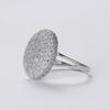 925 Sterling Silver Twilight Saga-Inspired Cluster Ring for Women